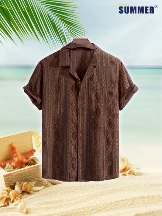 Men's Woven Shirt - Summer Style ☀️