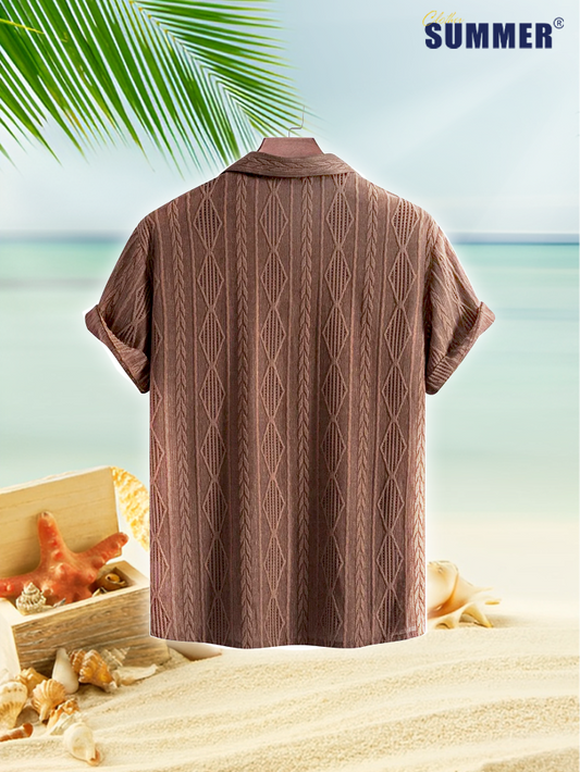 Men's Woven Shirt - Summer Style ☀️